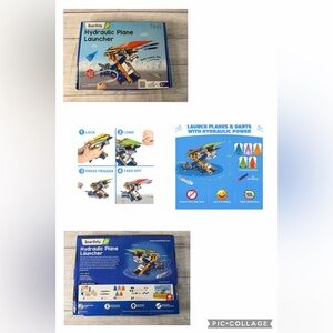 Smartivity DIY 2in1 Hydraulic Paper Airplanes & Darts Launcher STEM